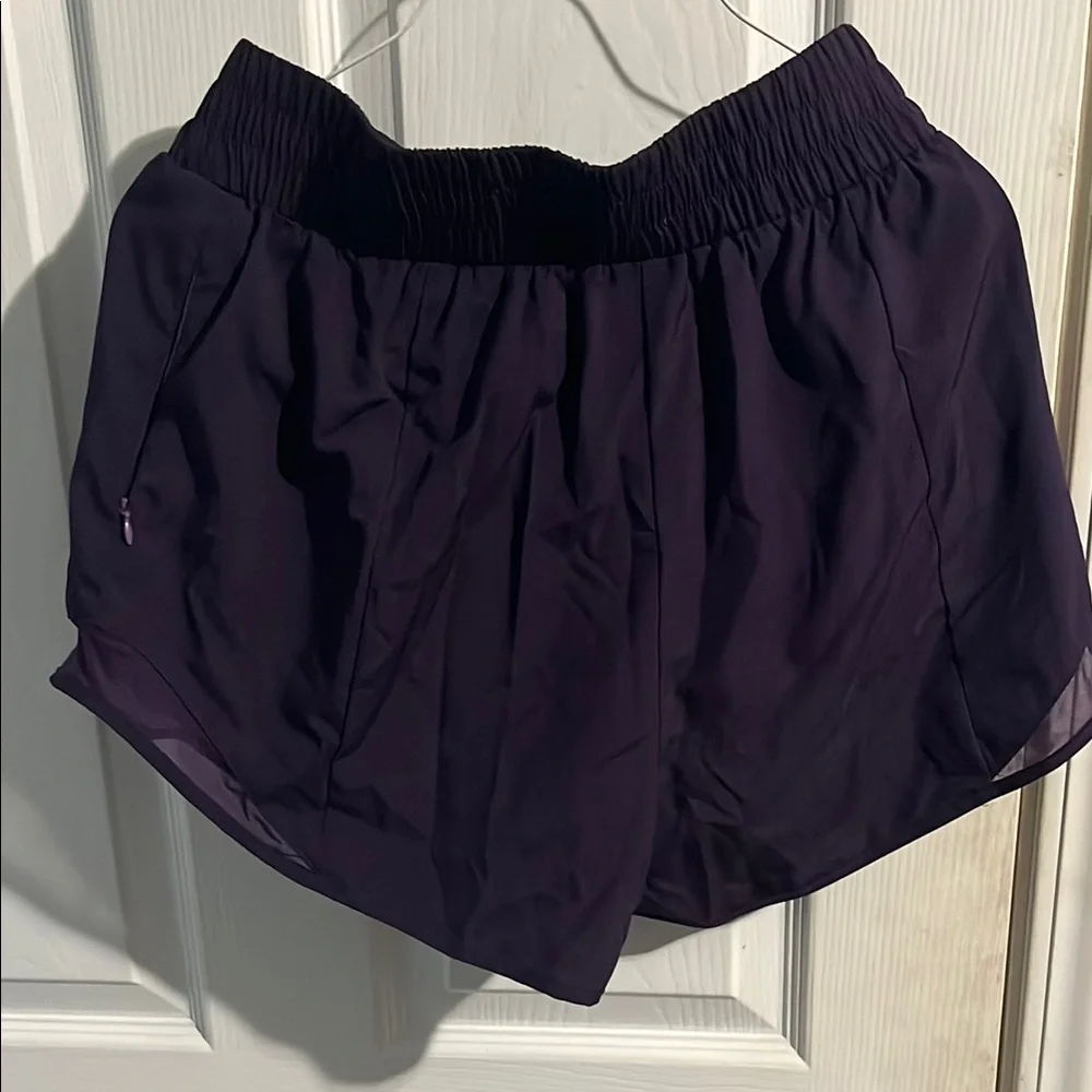 Women's Purple Shorts - Picture 2 of 2